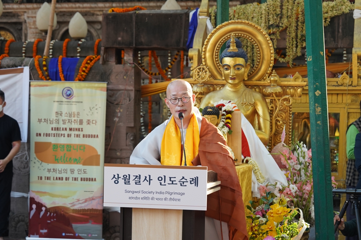 [인도순례] 20230222_숙소 및 기도법회 (20)